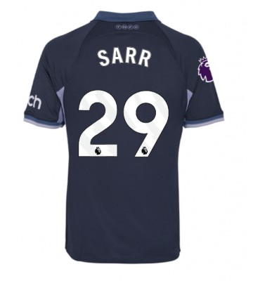 Tottenham Hotspur Pape Matar Sarr #29 Segunda Equipación 2023-24 Manga Corta